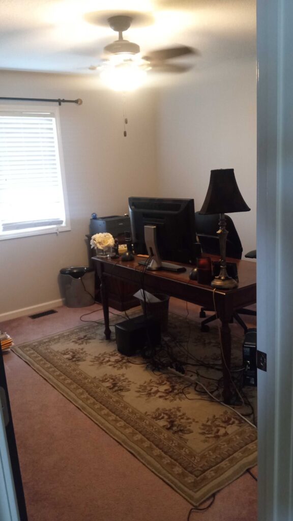 3rd bedroom, view of backyard Nice Home Listing For Sale Basement Fort Wayne.