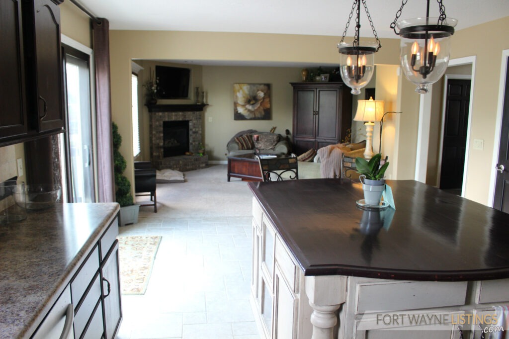 Kitchen walk into living room Awesome Southwest Home For Sale